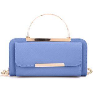 ISABELLE Blue Crossbody and Black Formal Handbag